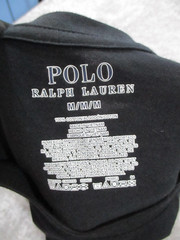 Polo Ralph Lauren Shirt Mens Medium Black Cotton Pullover New *