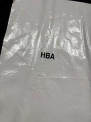 Hood By Air HBA Archive Vinyl Panel Long Sleeve Shirt Black L