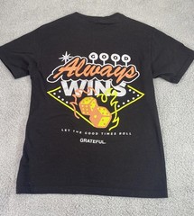 Mens Shirt sz Small positive Graphic Vegas Grateful Good USA