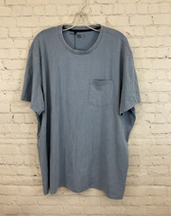 Men’s MAX241116 Essential Breathable Pocket T-Shirt Muted Denim XXL 2XL