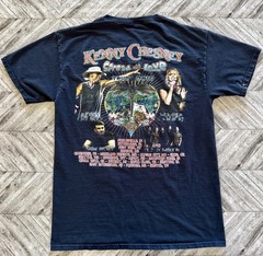 Kenny Chesney T-Shirt Mens Medium Black Spread the Love Tour Miranda Lambert Y2K