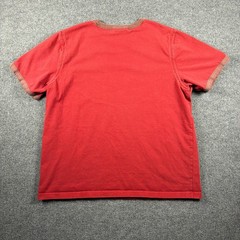 REI Co-op T Shirt Mens XXL Ringer Red Organic Cotton Short Sleeve Casual Y2K