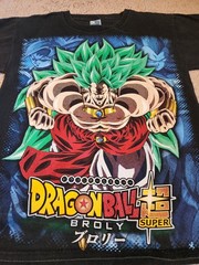Vintage 90’s Dragon Ball Z broly AOP Anime Mexican T-Shirt