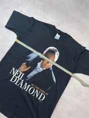 Vintage 1998 Neil Diamond As Time Goes By Concert Tour Tee Screen Stars M
