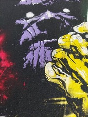 Marvel Avengers Infinity War Thanos Gauntlet Mens L T-shirt Geek Fuel Exclusive