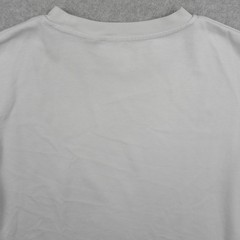 Uniqlo T-Shirt Mens Large Airism Oversized Crew Neck Tee White Short Sleeve