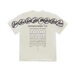 Travis Scott Cactus Jack For Fragment Manifest T-shirt SS21 Men’s Sizes S-XXL
