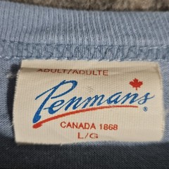 Vintage Penmans Shirt Mens Large St Thomas Ontario Canada Maple Leaf 80s Tee