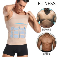 CGTFY Gynecomastia Compression Tank Top Men Classic Athletic Body Shaper Vest US