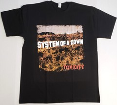 SYSTEM OF A DOWN Toxicity T-shirt Heavy Metal Men’s 100% Cotton Tee New