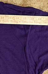 Screen Stars Large Purple Single Stitch Graphic Print Student Energy Research