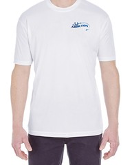 Salt Addiction Short Sleeve Micro Fiber T-Shirt saltwater Tuna Fishing uv 30