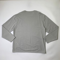 BYLT Shirt Mens XXL Grey Lux Classic Fit Long Sleeve 4 Way Stretch Straight Hem