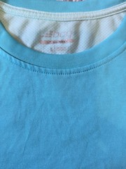 BCG Men’s T-Shirt Athletic Performance Top Aqua/Turquoise Dark L