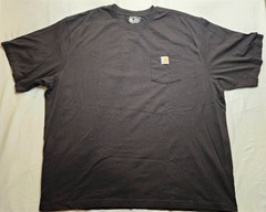 Carhartt Loose Fit K87 Men’s T-Shirt 3 XL Gray Heavyweight Fabric