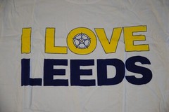 I LOVE LEEDS LOGO T SHIRT NEW OFFICIAL ICON LOUD CLOTHING