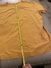EXPRESS T Shirt Adult Mens Graphic Short Sleeve Gold Yell XXL EXP NYC