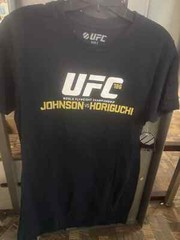 UFC Mens Authentic Brand New T-Shirt – UFC 186 Johnson vs Horiguchi – PPV Event