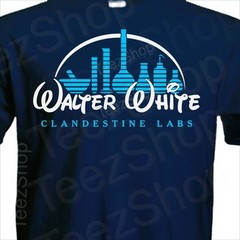 WALTER WHITE Clandestine Labs breaking bad Heisenberg parody los pollos T-Shirt