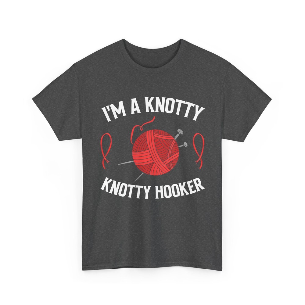 Knitting Shirt, Crocheting Lovers I’m a Knotty Crochet Lovers Women Shirt