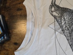 Life Clothing Company Shirt XXL All Flaws Pictured As Is Gothic Raven