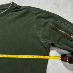 Kuhl Kommando Crew Shirt Men’s Medium Green Long Sleeve Wildfibre Organic Cotton