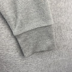 Carhartt M Gray Relaxed Fit Henley Pocket Shirt Long Sleeve Knit Work Tee