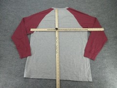 Carolina Shirt Mens XXL 2XL Gray Maroon Crew Neck Colosseum Baseball Tee NEW