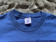 Vintage Ann Arbor Michigan Shirt Mens Large Blue 90s Single Stitch Delta City