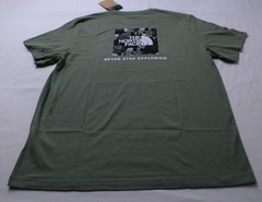 The North Face Men’s Evolution Box Toss Fill Graphic Tee EH6 Dark Mist Large NWT
