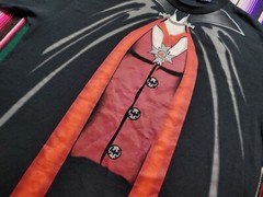 Vintage Party Monster Vampire Dracula T-Shirt Size Large