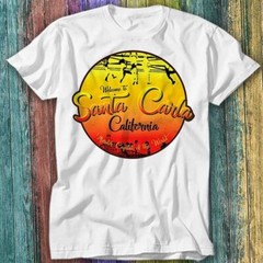 Santa Carla The Lost Boys Cult 80s Movie T Shirt Top Tee 592
