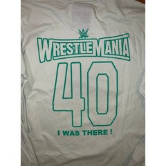 WrestleMania 40 Philadelphia Long Sleeve T Shirt WWE Wrestling Size Medium