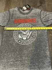 Ramones Presidential Seal Burnout T-Shirt Medium NWT Official