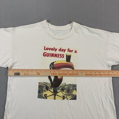 Vintage Guinness Beer T Shirt 90s Toucan Fits L Single Stitch Paper Thin Lovely
