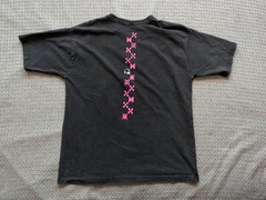 Taco Bell Shirt Mens Medium Black TBX Graphic Crew Made USA Fast Food Back Print