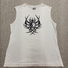 Vintage Sols Jazzy Surf Skate Grunge Shirt Tank Top 90s Yin Yang Large Native