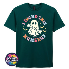 Funny Ghost T-Shirt I Found This Humerus Tee Fun Unisex Top S-2XL 10 Colours