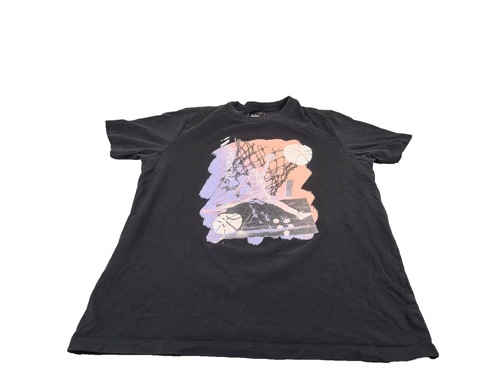Air Jordan Shirt Mens Large Black Flight 90s MJ Jumpman Basketball Sports