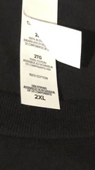 Bella Canvas Adult 2XL Black Cotton Jersey Short Sleeve Crew Neck T-Shirt New
