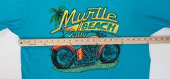 Vintage Biker Rally T-Shirt 90s Single Stitch Harley Myrtle Beach Mens Size XL