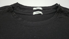 Deyeck black XL long sleeve crewneck snap entry shoulder/sleeve SURGICAL (1)