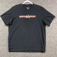 Jordan Shirt Mens XL Black Jumpman Retro Streetwear DD5286-010 Miami Vice Tee