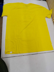 Adult Unisex Yellow XL M&M’s Face Halloween Cosplay Costume T-Shirt