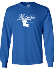 Metairie Louisiana T-Shirt Long Sleeve Graphic tee