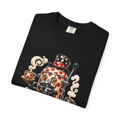 Polka Dot Circus Espresso Machine T-Shirt Graphic