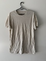 Goodfellow & Co Men’s Slim Fit Medium Beige Tshirt Short Sleeve