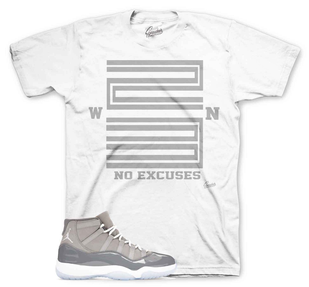 Shirts Match Jordan 11 Cool Grey AJ11 Sneaker Tees – Win 23 Sneaker Tees