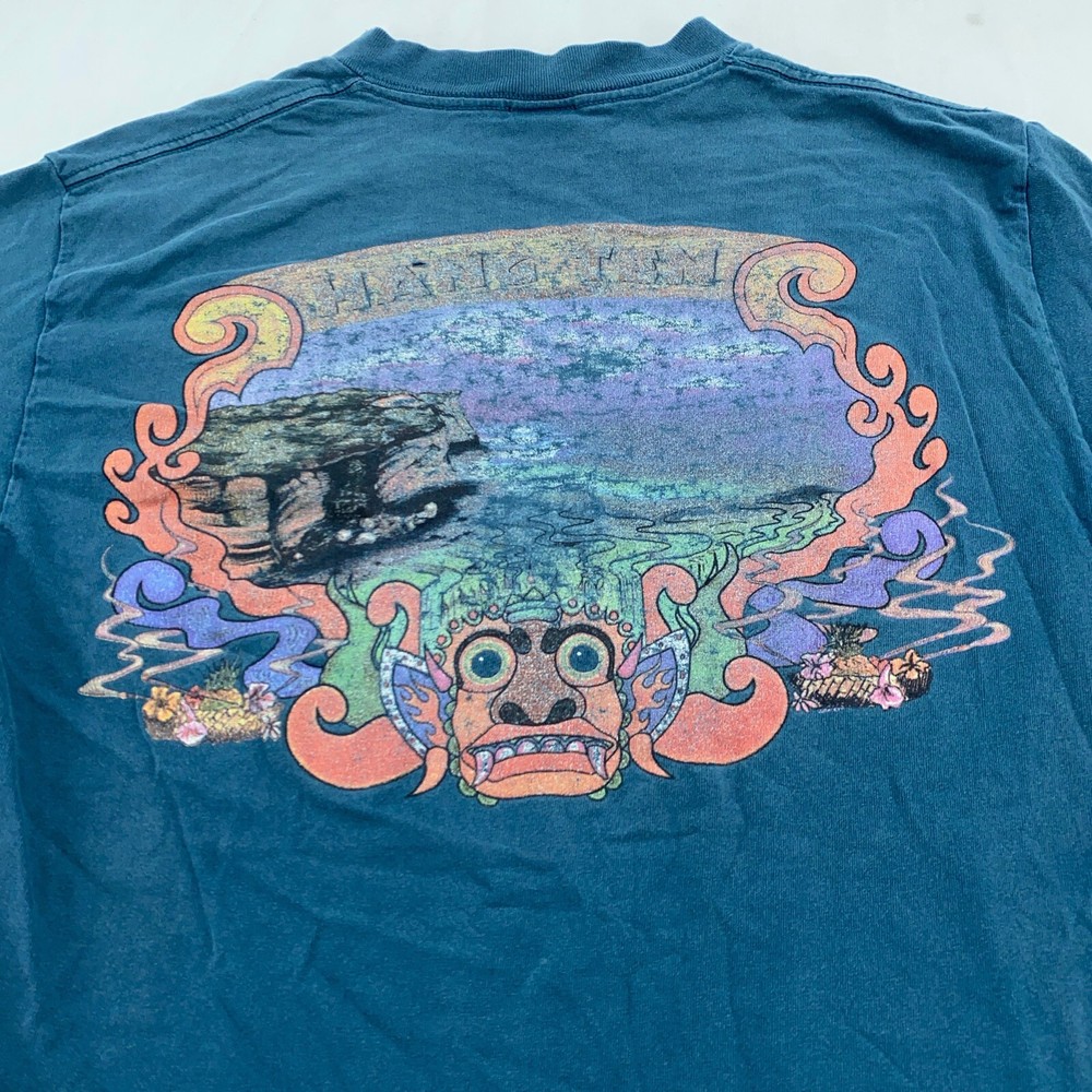 vtg HANG TEN SURF T-Shirt MEDIUM skate hawaii beach boards