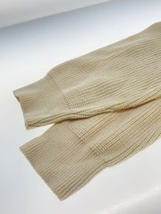 Other Brands Knit Sweater (Thick) XL Wool BEG Solid Color